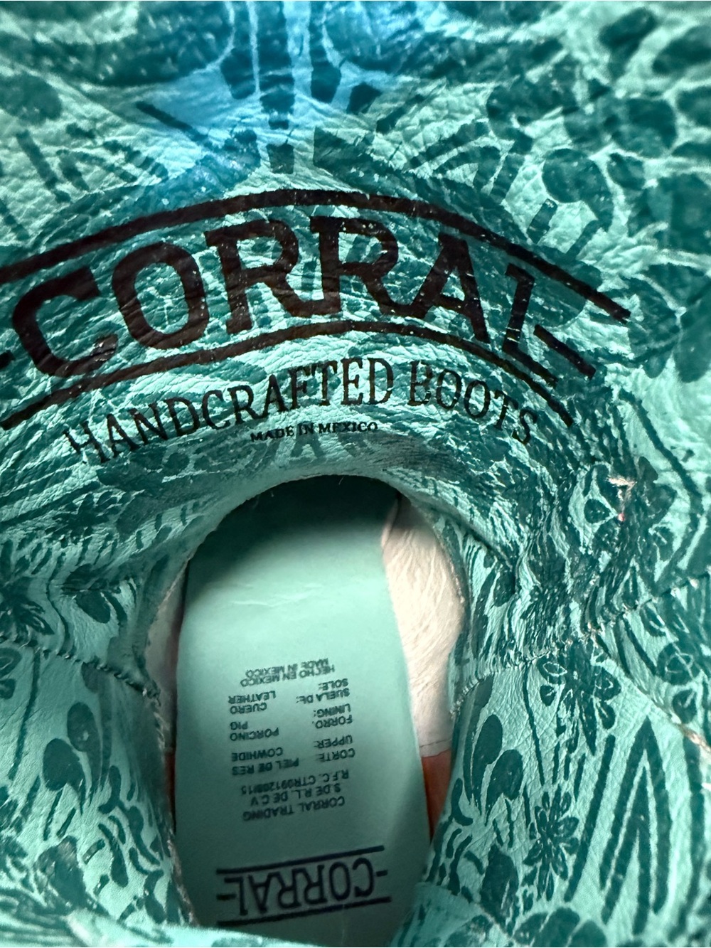 Corral - Women's Embroidery Ankle Western Boots 6.5 - Picture 7 of 7